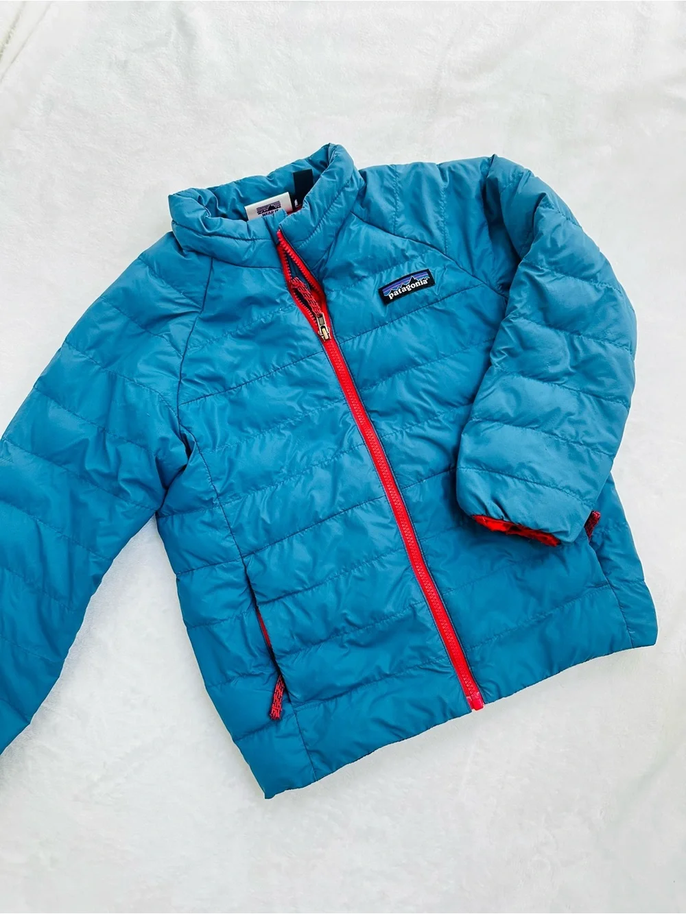Patagonia Kids' Down Sweater Jacket - Wavy Blue 5T